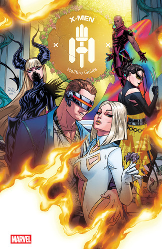 X-Men: Hellfire Galas book cover by Gerry Duggan, Marvel Various