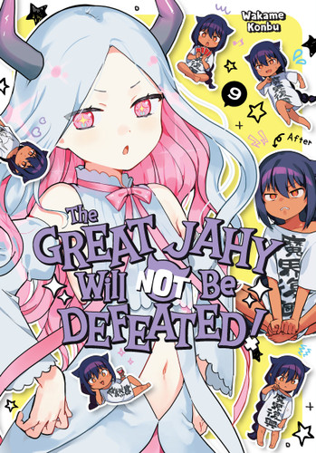 The Great Jahy Will Not Be Defeated! 09 (The Great Jahy Will Not Be Defeated!) book cover by Wakame Konbu