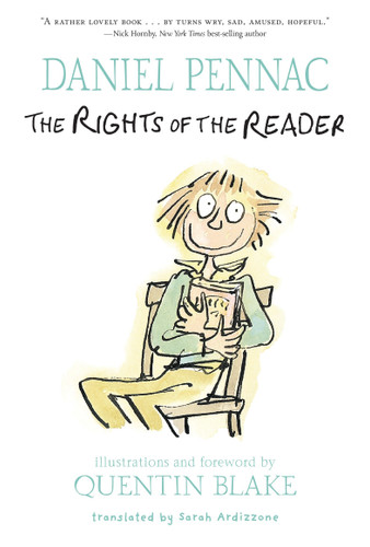The Rights of the Reader book cover by Daniel Pennac