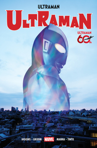 Ultraman Omnibus 60th Anniversary Cover book cover by Mat Groom, Marvel Various