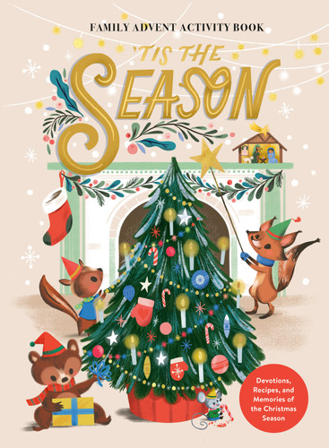 'Tis the Season Family Advent Activity Book: Devotions, Recipes, and Memories of the Christmas Season book cover by Ink & Willow
