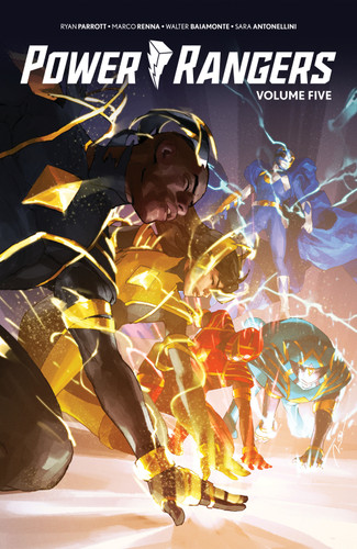 Power Rangers Vol. 5 (Power Rangers) book cover by Ryan Parrott