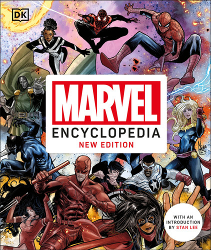 Marvel Encyclopedia New Edition book cover by Alan Cowsill, Melanie Scott, James Hill