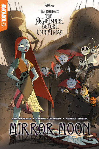 Disney Manga: Tim Burton's The Nightmare Before Christmas - Mirror Moon book cover by Mallory Reaves