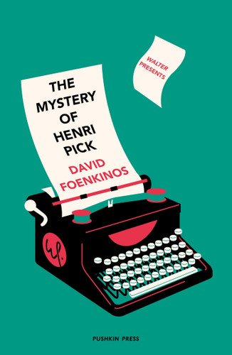 The Mystery of Henri Pick (Walter Presents) book cover by David Foenkinos