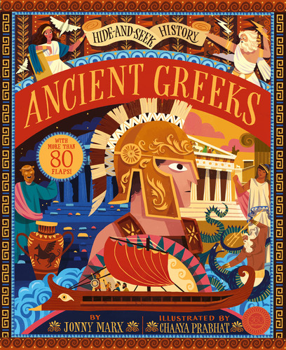 Hide and Seek History: Ancient Greeks book cover by Jonny Marx