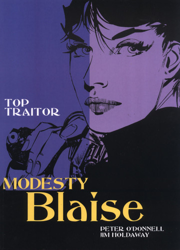 Modesty Blaise: Top Traitor (Modesty Blaise) book cover by Peter O'Donnell