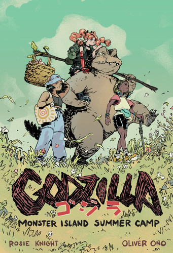 Godzilla: Monster Island Summer Camp book cover by Rosie  Knight