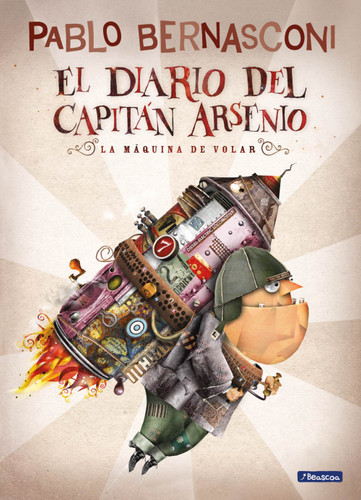 El diario del capitán Arsenio / Diary of Captain Arsenio book cover by Pablo Bernasconi