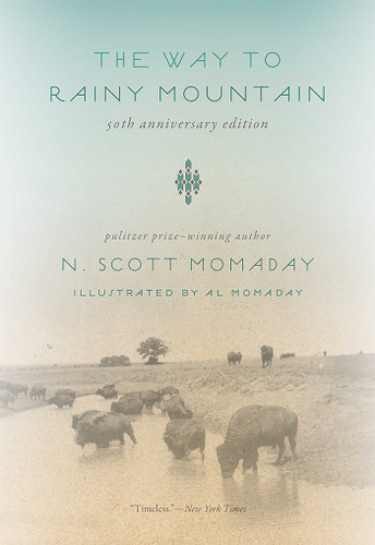The Way to Rainy Mountain, 50th Anniversary Edition book cover by N. Scott Momaday