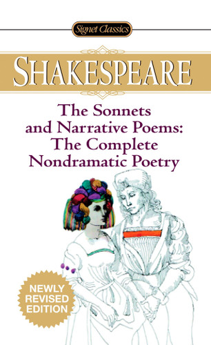 The Sonnets and Narrative Poems - the Complete Non-Dramatic Poetry book cover by William Shakespeare