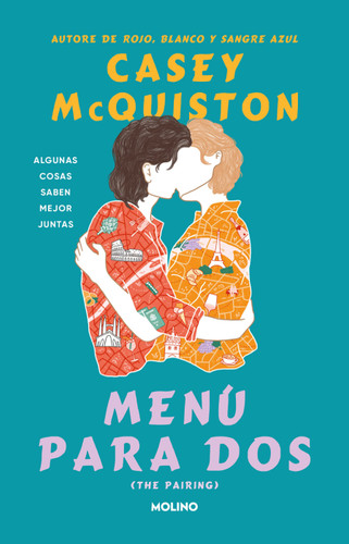 The Pairing (Menú para dos) Spanish Edition book cover by Casey McQuiston