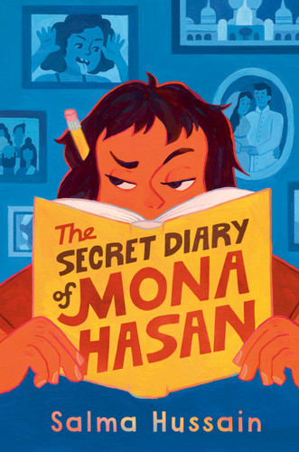 The Secret Diary of Mona Hasan book cover by Salma Hussain