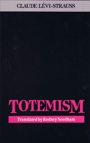 Totemism book cover by Claude Levi-Strauss