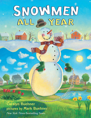 Snowmen All Year book cover by Caralyn Buehner