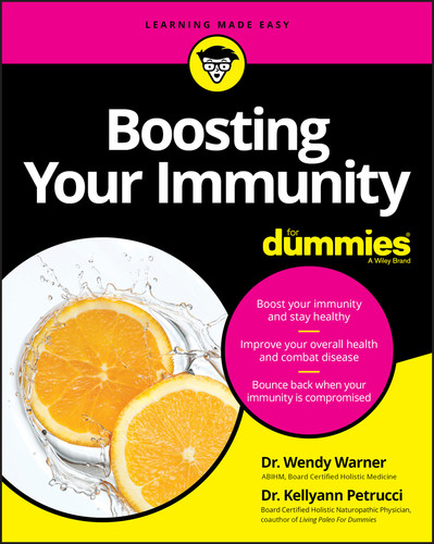 Boosting Your Immunity For Dummies book cover by Wendy Warner, Kellyann Petrucci