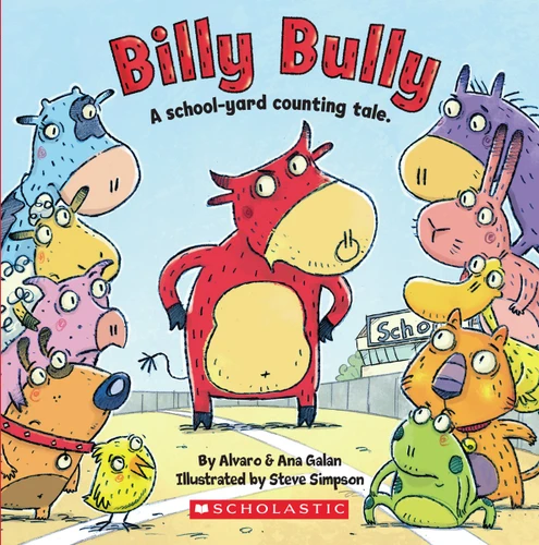Billy Bully book cover by Alvaro Galan, Ana Galán