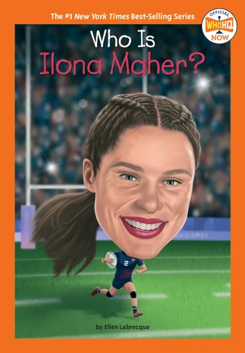 Who Is Ilona Maher? (Who HQ Now) book cover by Ellen Labrecque, Who HQ