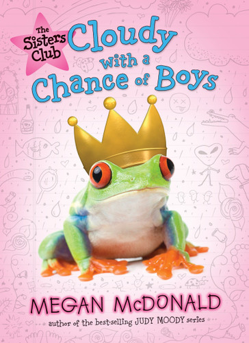 The Sisters Club: Cloudy with a Chance of Boys (The Sisters Club) book cover by Megan McDonald