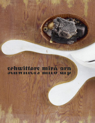 Schwitters Miró Arp book cover by Dieter Buchhart
