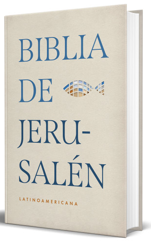 Biblia Católica Biblia de Jerusalén Latinoamericana, tapa dura, edición clásica marrón arena / Spanish Jerusalem Bible, Latin American Edition, Hardcover, book cover by Biblia de Jerusalén