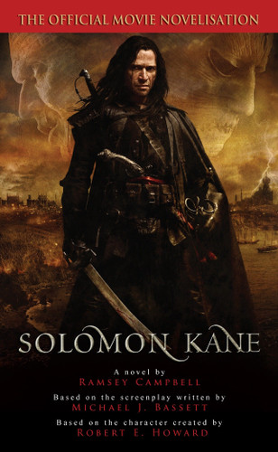 Solomon Kane book cover by Ramsey Campbell