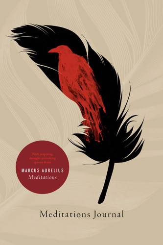 Meditations Journal: With inspiring, thought-provoking quotes from Marcus Aurelius Meditations book cover by Marcus Aurelius