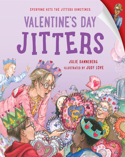 Valentine's Day Jitters (The Jitters Series) book cover by Julie Danneberg