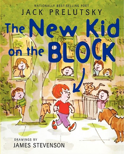 The New Kid on the Block book cover by Jack Prelutsky