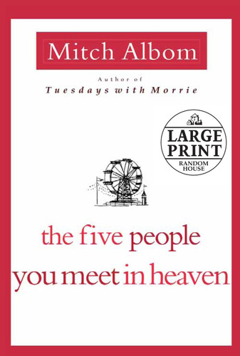 The Five People You Meet in Heaven book cover by Mitch Albom