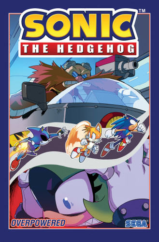 Sonic The Hedgehog, Vol. 14: Overpowered (Sonic The Hedgehog) book cover by Evan Stanley