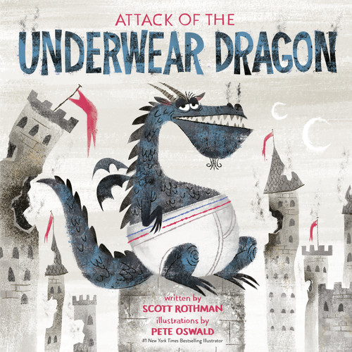 Attack of the Underwear Dragon book cover by Scott Rothman