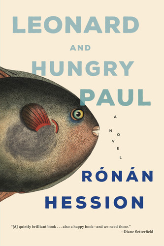 Leonard and Hungry Paul book cover by Ronan Hession