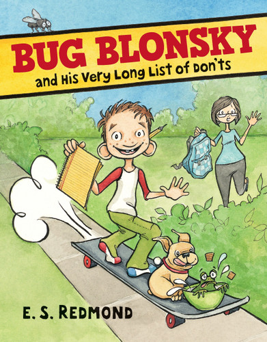 Bug Blonsky and His Very Long List of Don'ts book cover by E.S. Redmond