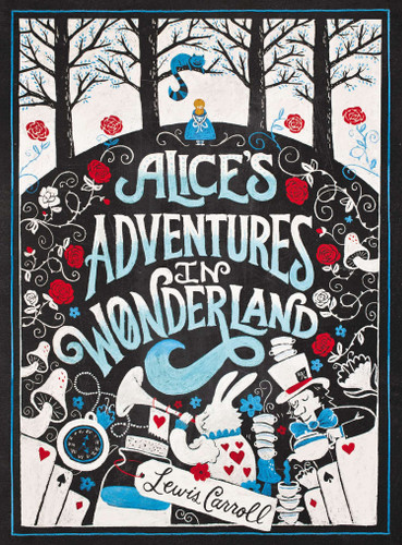 Alice's Adventures in Wonderland (Puffin Chalk) book cover by Lewis Carroll