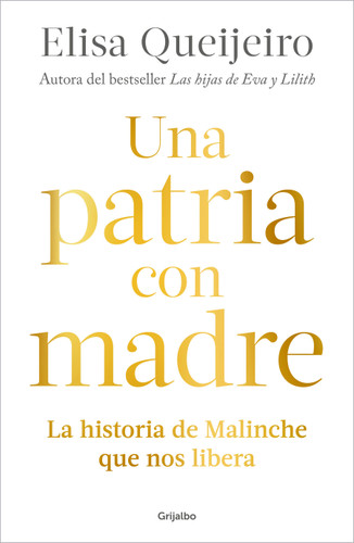 Una patria con madre / Motherland book cover by Elisa Queijeiro