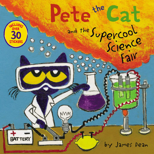 Pete the Cat and the Supercool Science Fair [With Stickers] (Pete the Cat) Cover