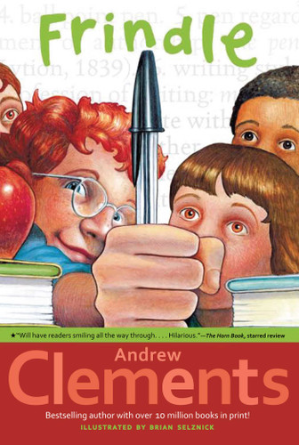 Frindle book cover by Andrew Clements