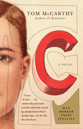 C book cover by Tom McCarthy
