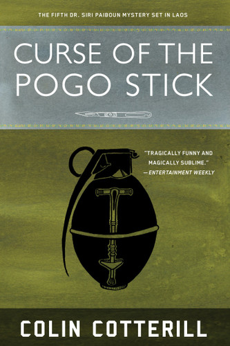 Curse of the Pogo Stick (A Dr. Siri Paiboun Mystery) book cover by Colin Cotterill