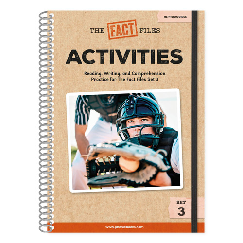 Phonic Books The Fact Files 3 Activities: Alternative Vowel Spellings (Phonic Books Catch-Up Decodable Readers) book cover by Phonic Books