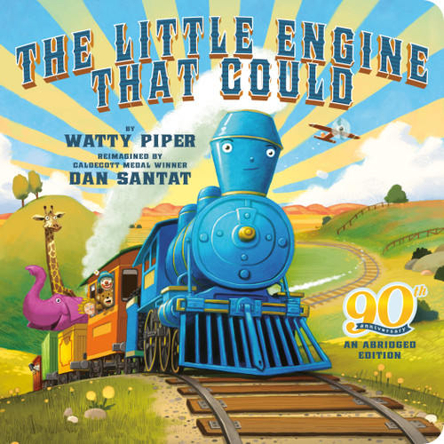 The Little Engine That Could: 90th Anniversary: An Abridged Edition (The Little Engine That Could) book cover by Watty Piper