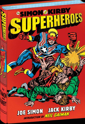Simon and Kirby: Superheroes book cover by Joe Simon