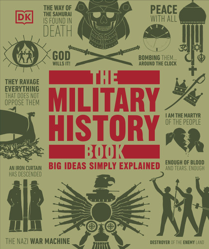 The Military History Book (DK Big Ideas) book cover by DK