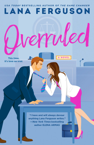 Overruled book cover by Lana Ferguson