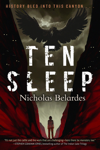 Ten Sleep book cover by Nicholas Belardes