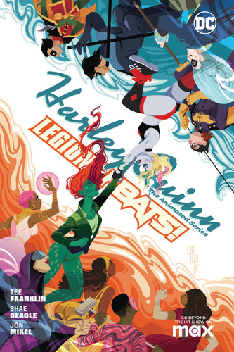 Harley Quinn: The Animated Series Volume 2: Legion of Bats! book cover by Tee Franklin