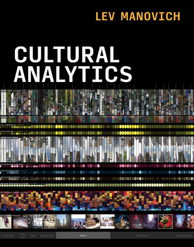 Cultural Analytics book cover by Lev Manovich