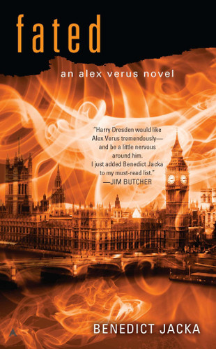 Fated (An Alex Verus Novel) book cover by Benedict Jacka