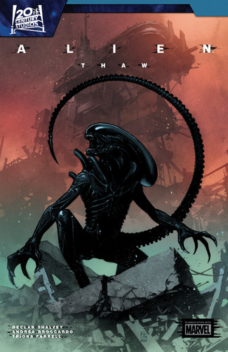 Alien By Shalvey & Broccardo Vol. 1: Thaw (ALIEN) book cover by Declan Shalvey